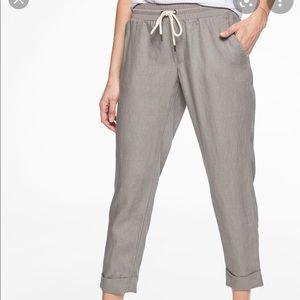 Athleta linen joggers